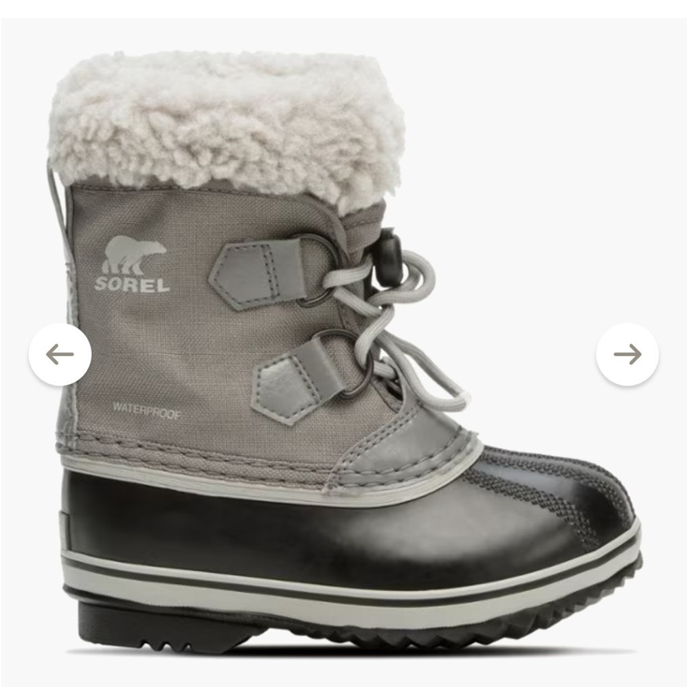 Sorel
Yoot Pac Nylon Waterproof insulated - Kids
Black and Gray Winter Boots 2